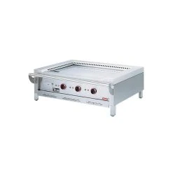 Materiel Chr Pro Plancha Teppanyaki Électrique De Table - 2 Ou 3 Zones - Virtus - Acie...