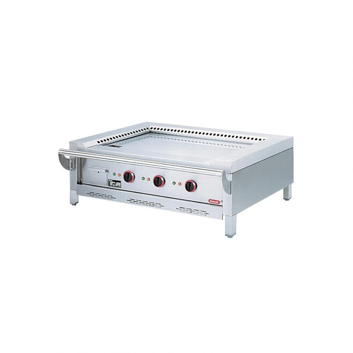 Materiel Chr Pro Plancha Teppanyaki Électrique De Table - 2 Ou 3 Zones - Virtus - Acie...