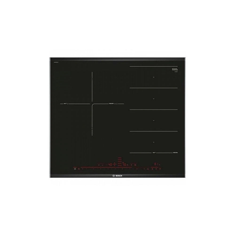 Plaque Ă Induction BOSCH PXJ675DC1E 60 Cm Noir (2 Zones De Cuisson)