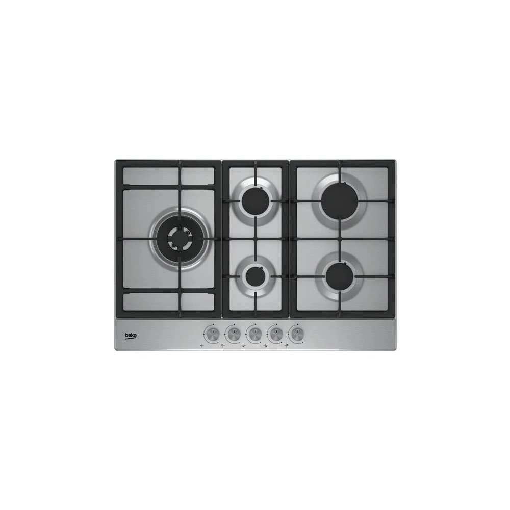 Plaque Au Gaz BEKO HIAL 75225 SX 75 Cm (5 Cuisinière)