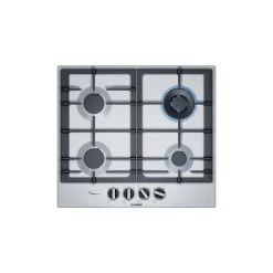 Plaque Au Gaz BOSCH PCH6A5B90 60 Cm Noir (4 Cuisinière)