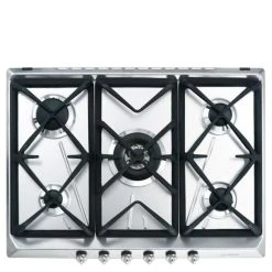Plaque Au Gaz Smeg SRV576GH5 70 Cm