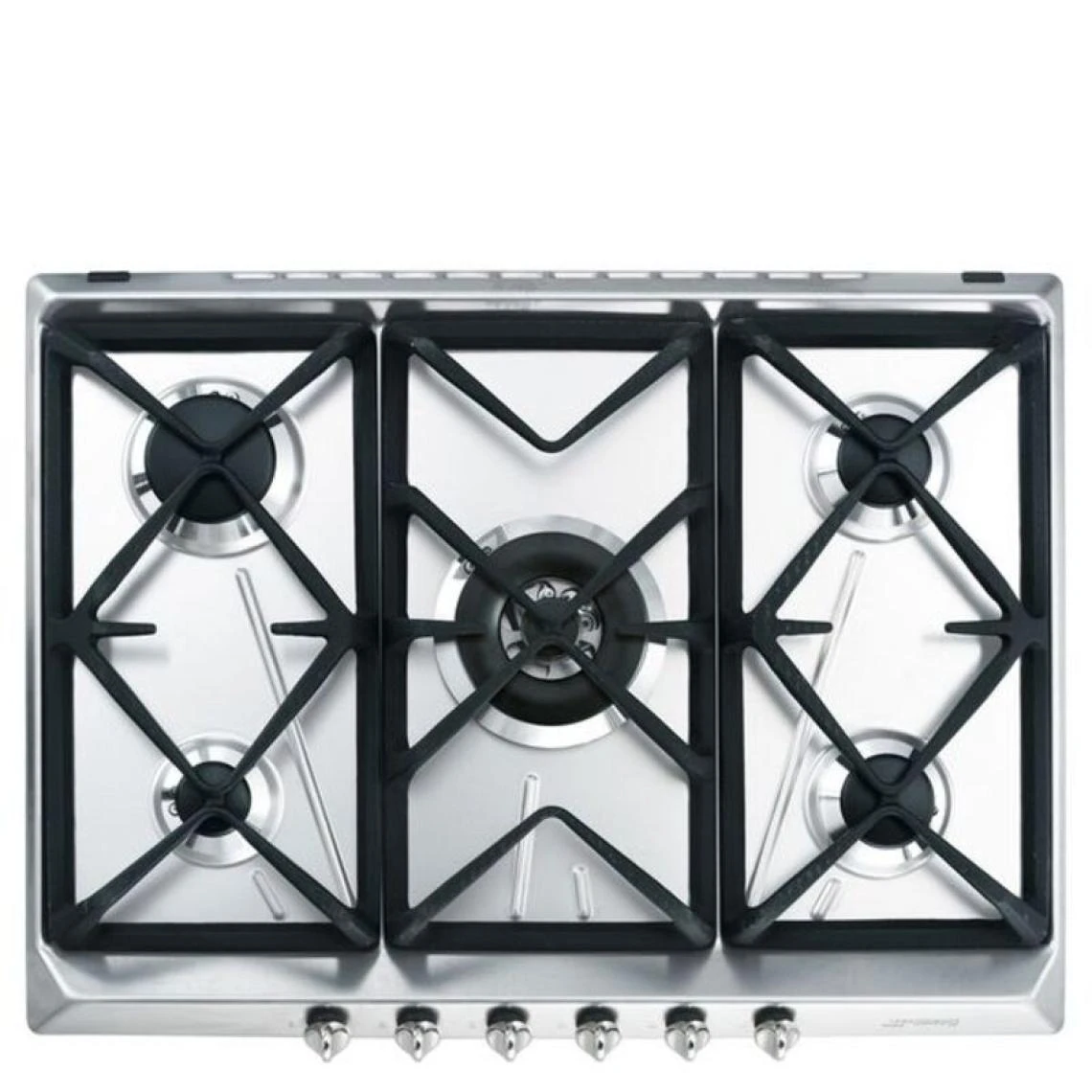 Plaque Au Gaz Smeg SRV576GH5 70 Cm