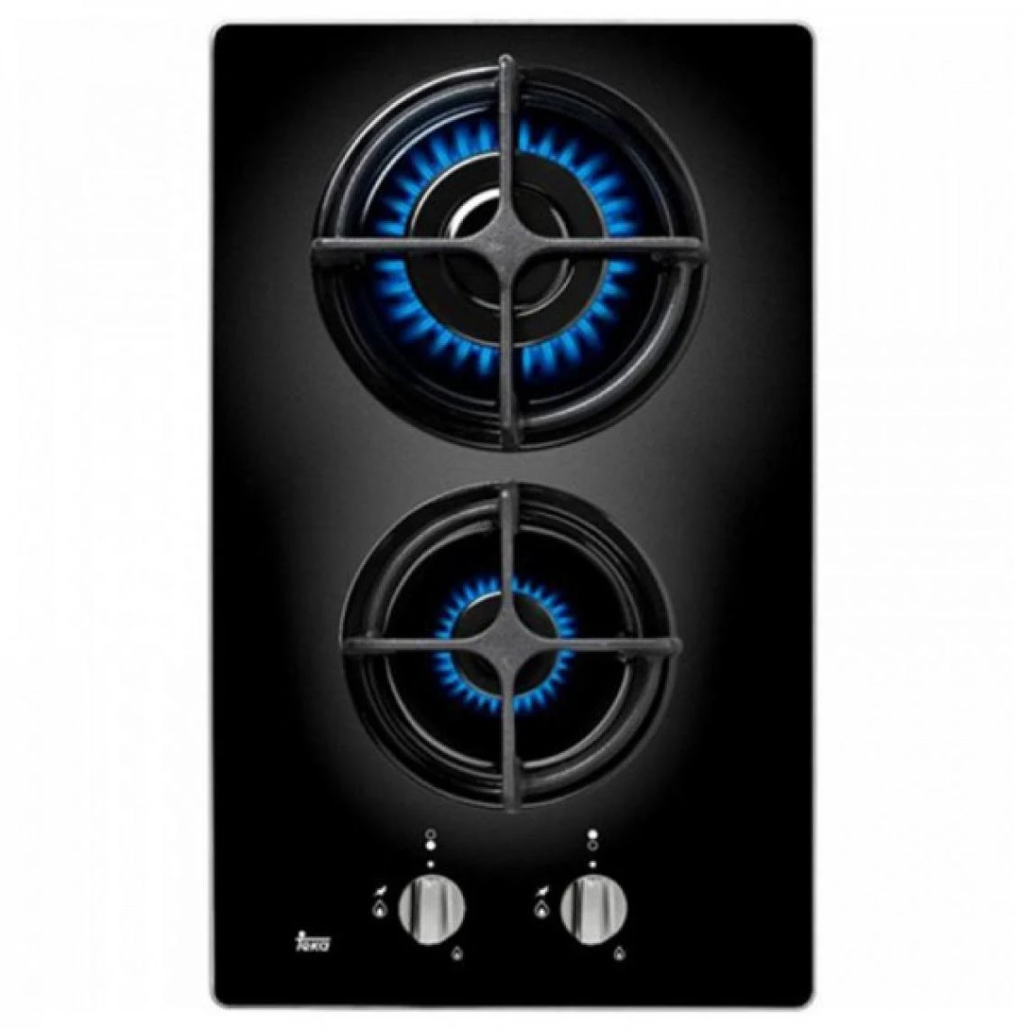 Plaque Au Gaz Teka CGBLUX30 (30 Cm) Noir (2 Feux à Gaz)