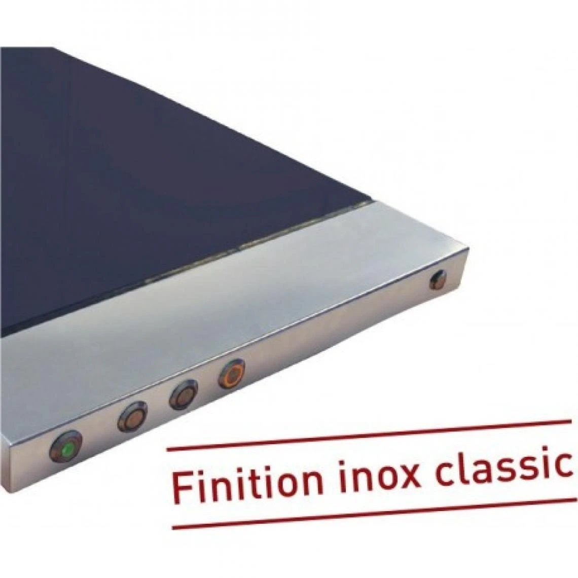 Plaque Chauffante Vitrocéramique - 600 X 400 - Bords Droits - Sofraca... – Image 4