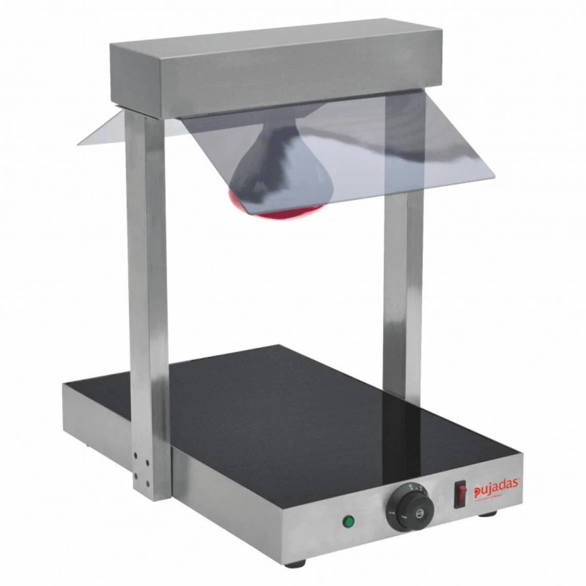 Plaque Chauffante Vitrocéramique Avec 1 Lampe Chauffante - Pujadas - ...