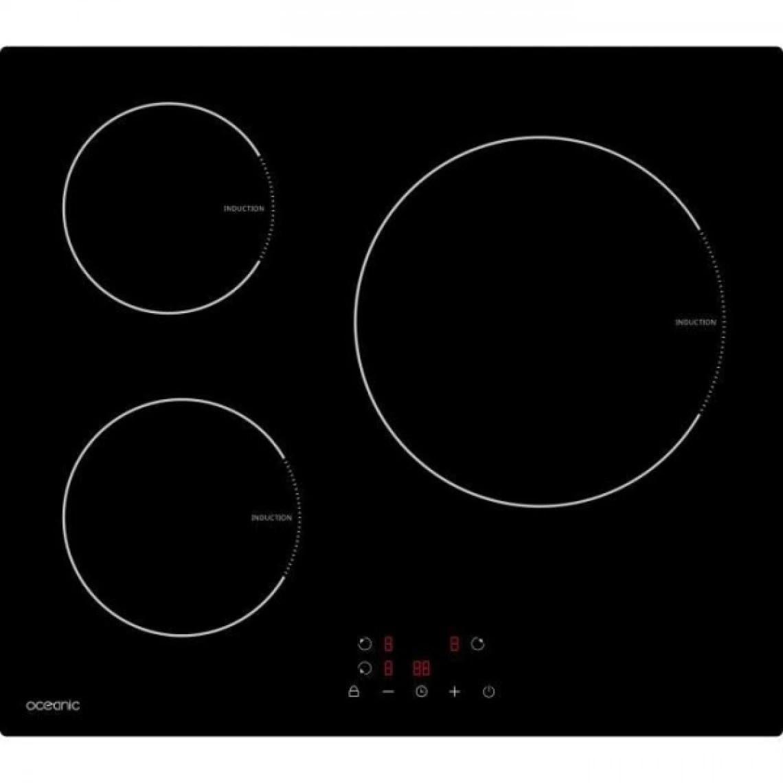 Plaque De Cuisson Induction OCEANIC 3 Foyers L60 X P52 Cm OCEATI3Z7
