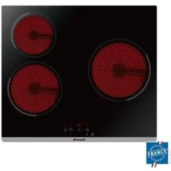Plaque De Cuisson - Vitroceramique BRANDT BPV6320 - 3 Zones - 5300W -...