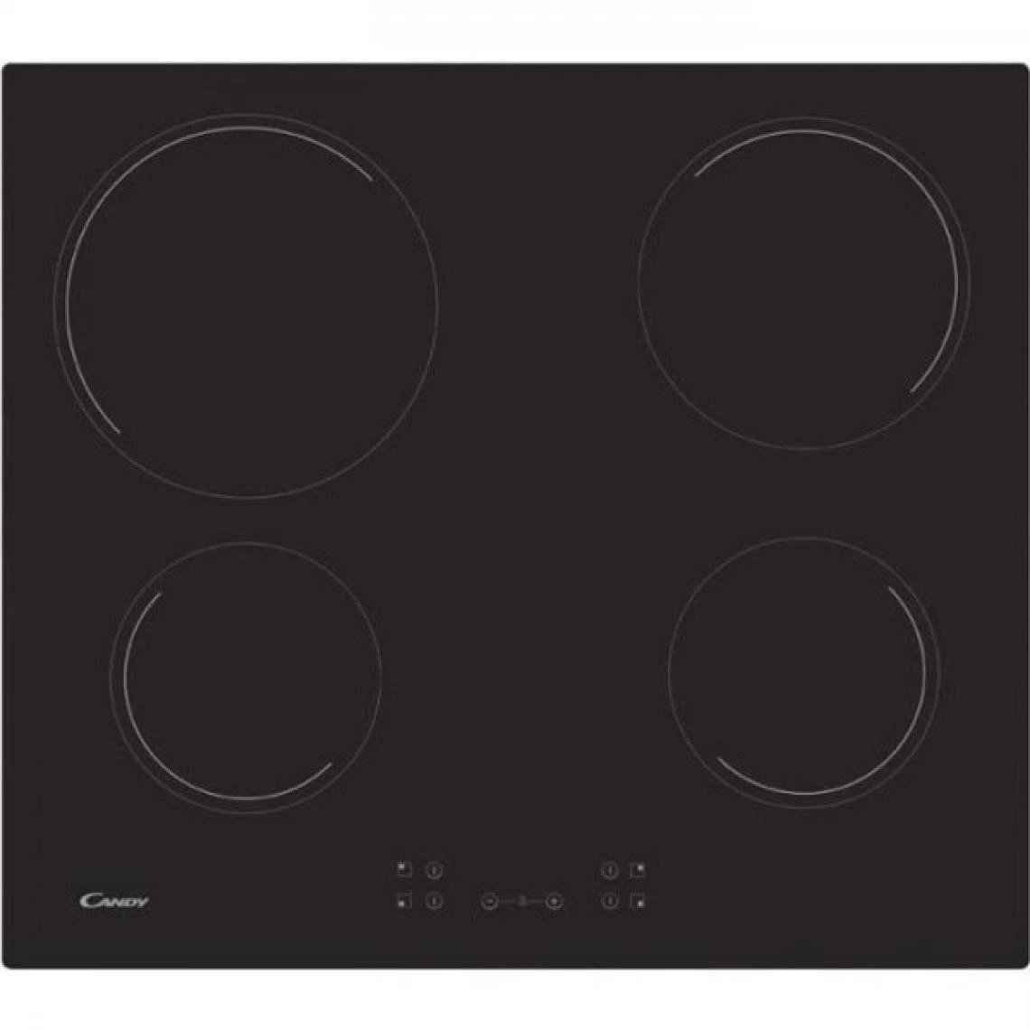 Plaque De Cuisson - Vitroceramique CANDY CH64CCB - 4 Zones - 6500 W -...