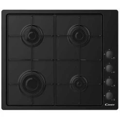 Table De Cuisson Gaz 60cm 4 Feux Noir - Chw6lbb - CANDY