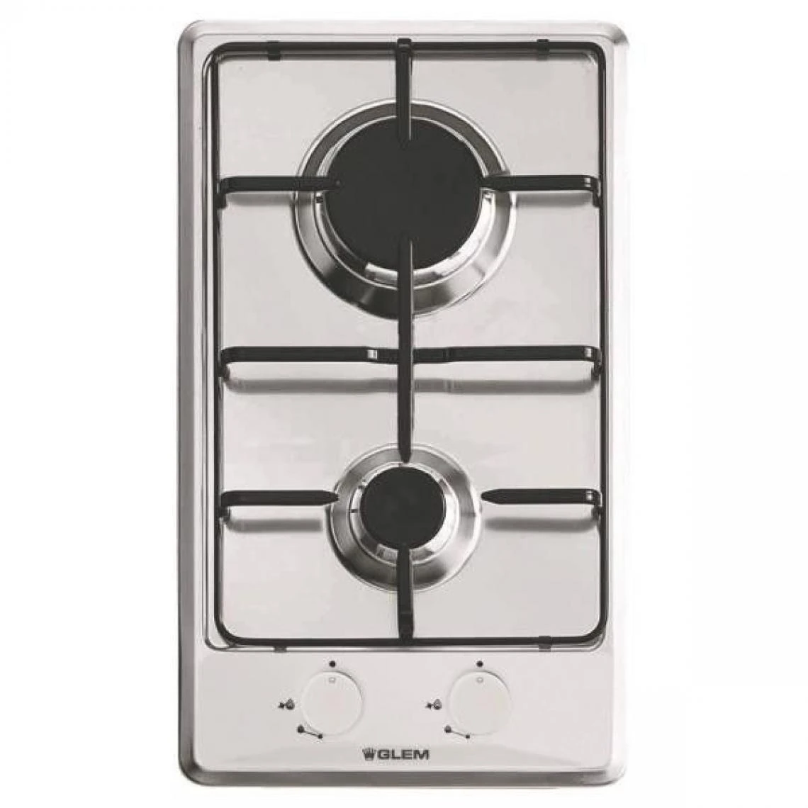 Table De Cuisson Domino Gaz 29cm 2 Foyers - Gt32ix - GLEM