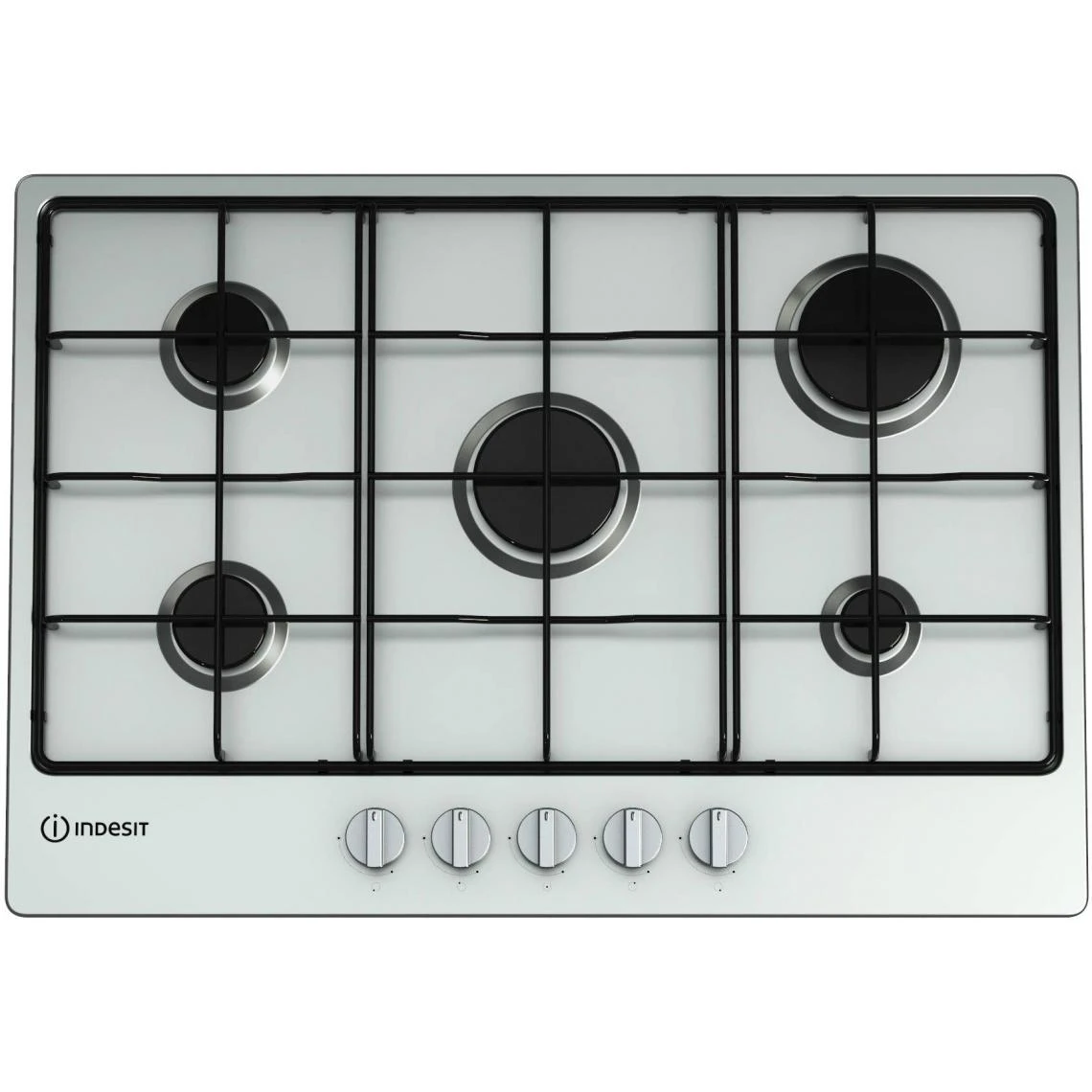 Plaque Gaz INDESIT 10500W 73cm, THP 752 IX/I