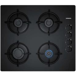 Table Verre Gaz 60cm Noir - Eo6b6pb10 - SIEMENS