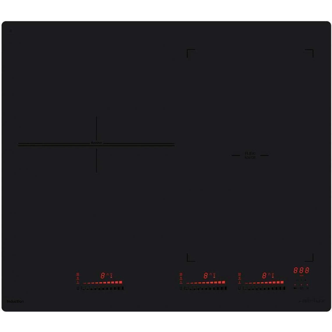 Plaque Induction AIRLUX 7400W 59cm, ATIF 63 BKM