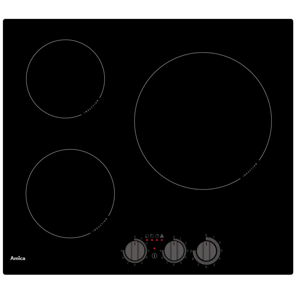 Plaque Induction AMICA 2300W 58cm, AIM 3530