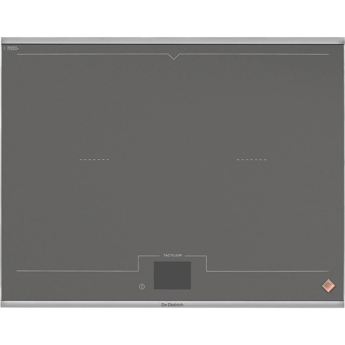 De Dietrich Table De Cuisson Ă Induction 65cm 4 Feux 7400w Gris - Dpi7698gs - DE ...