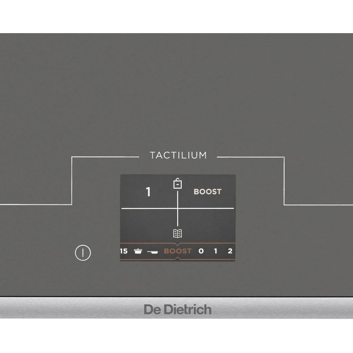 De Dietrich Table De Cuisson à Induction 65cm 4 Feux 7400w Gris - Dpi7698gs - DE ... – Image 2