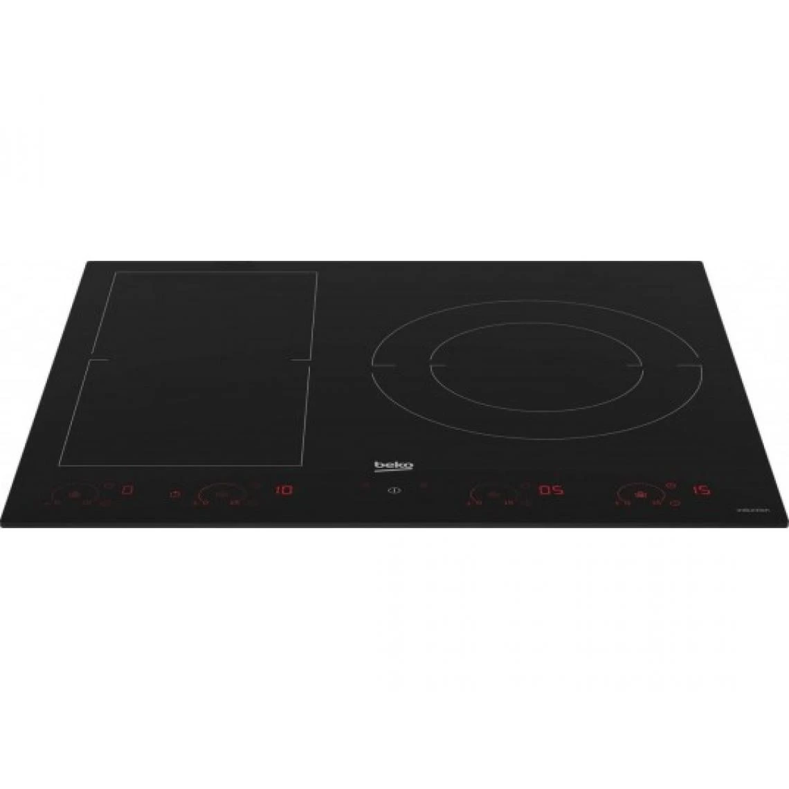 Beko Plaque Induction HII63800FHT 3 Foyers Dont 1 Zone Modulaire – Image 3