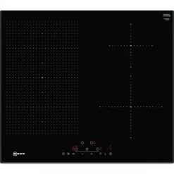 Table à Induction 60cm 4 Feux 7400w Noir - T56ud50x0 - NEFF