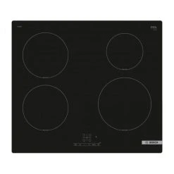 Bosch Plaque Induction PUE61RBB5E 4 Foyers Série 4, Powerboost