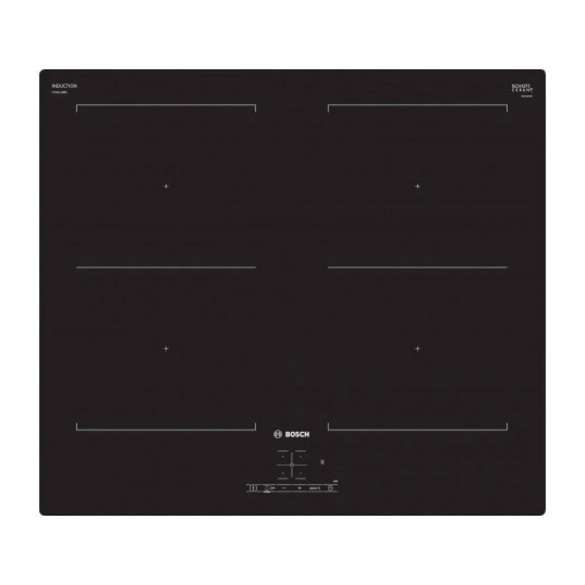 Bosch Plaque Induction PVQ611BB6E Série 4, CombiZone, TouchSelect