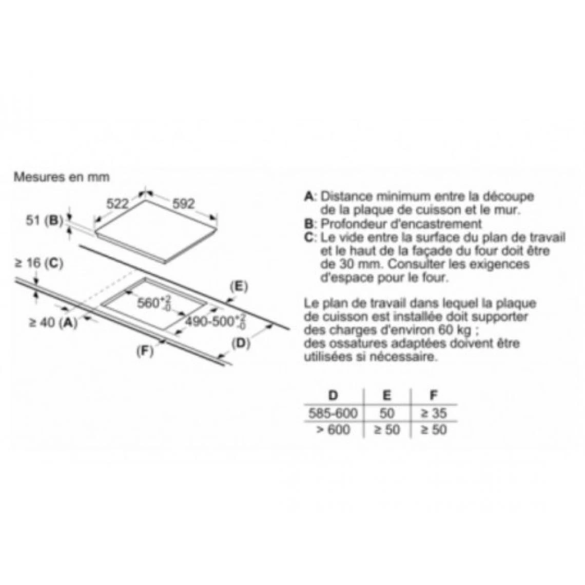 Bosch Plaque Induction PVQ611BB6E Série 4, CombiZone, TouchSelect – Image 2