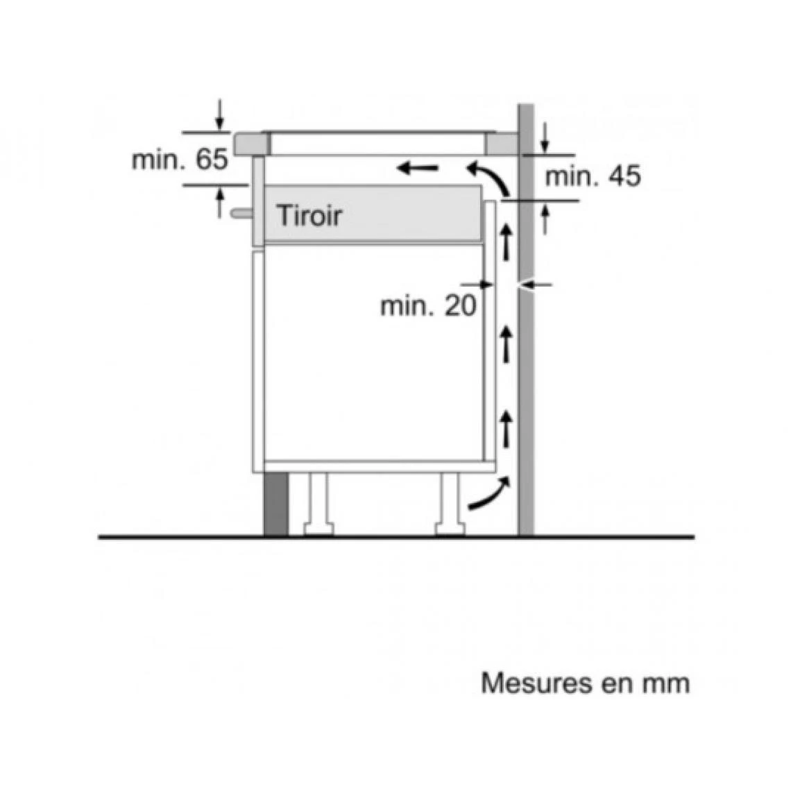Bosch Plaque Induction PVQ611BB6E Série 4, CombiZone, TouchSelect – Image 4