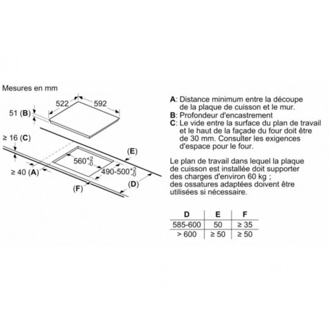 Bosch Plaque Induction PVS611BB6E Série 4 Combizone, Powerboost – Image 4