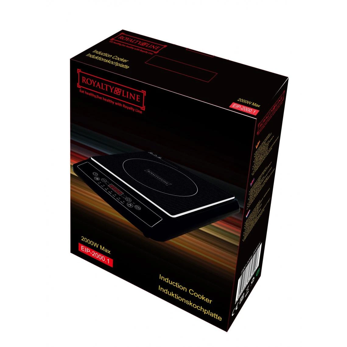 Plaque Induction ROYALTY LINE 2000W 33cm, Royalty Line EIP2000 – Image 2