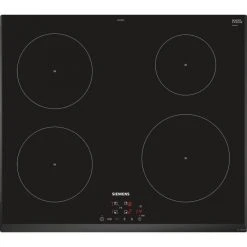 Siemens Table De Cuisson Induction 60cm 4 Feux 4600w Noir - Eu651beb1e - SIEME...