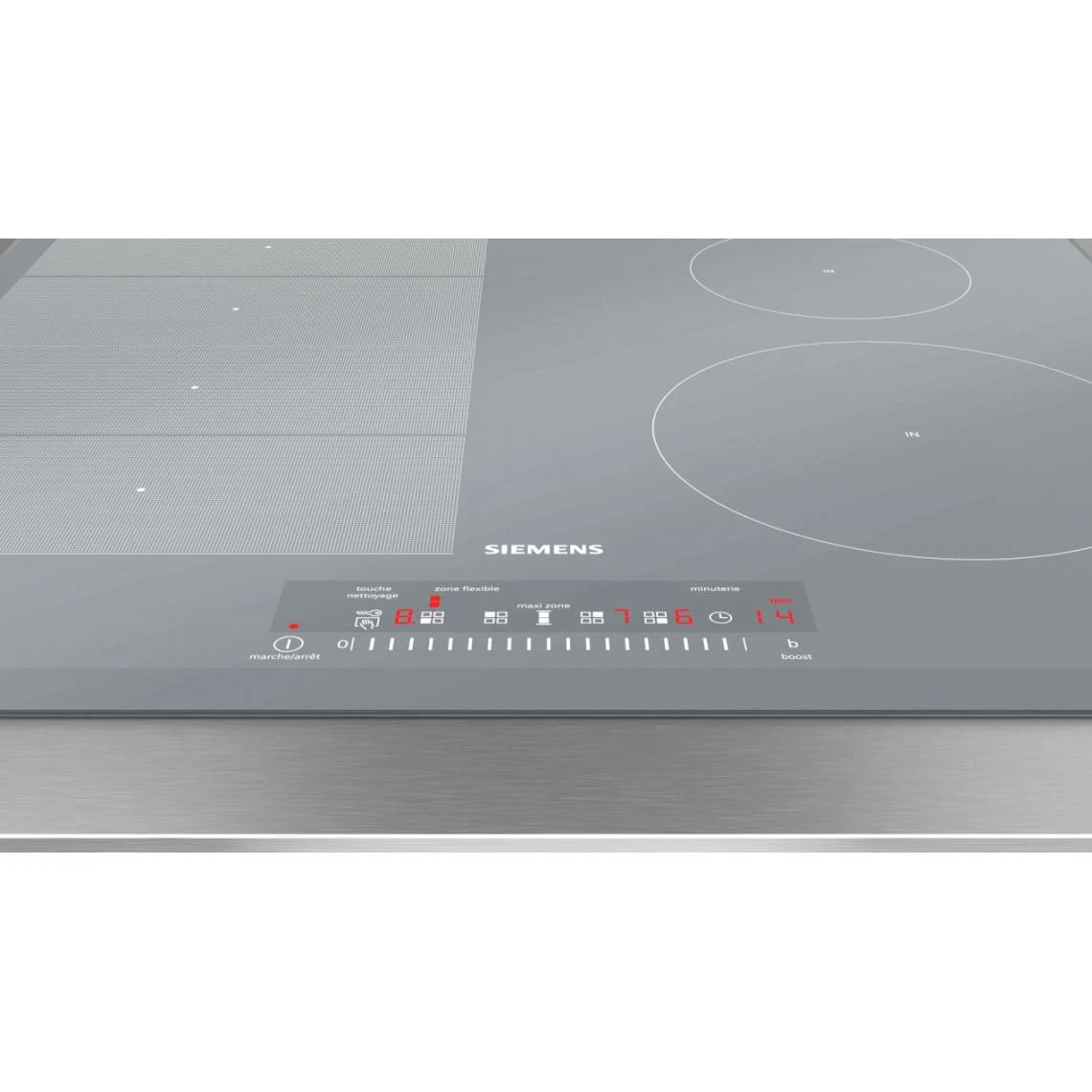 Siemens Table De Cuisson Induction 60cm 4 Feux 7400w Noir - Ex659feb1f - SIEME... – Image 2