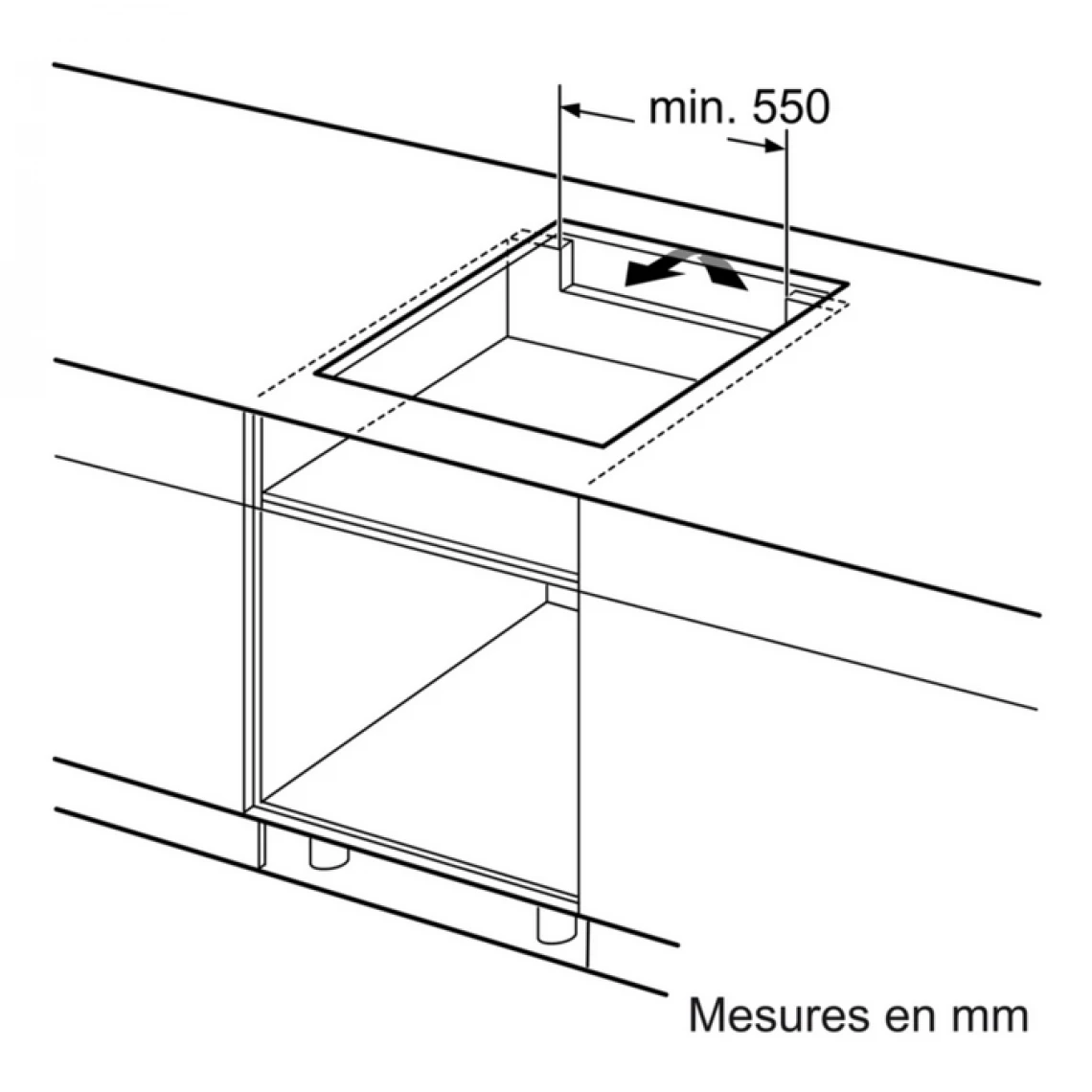 Siemens Table De Cuisson à Induction 59cm 4 Feux 7400w Blanc - Ex652feb1f - S... – Image 5