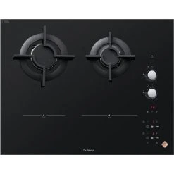 De Dietrich Table De Cuisson Mixte Gaz Et Induction 65cm 4 Feux Noir - Dpi7602bm -...