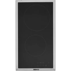 Table Domino Vitrocéramique 30cm 3000w Noir - Hdmc32400tx - BEKO