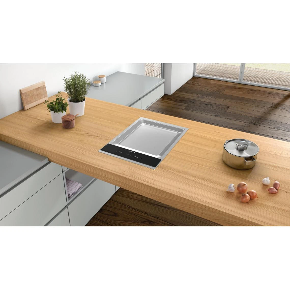 Domino Teppanyaki 40cm 1900w Inox - N74td00n0 - NEFF – Image 4