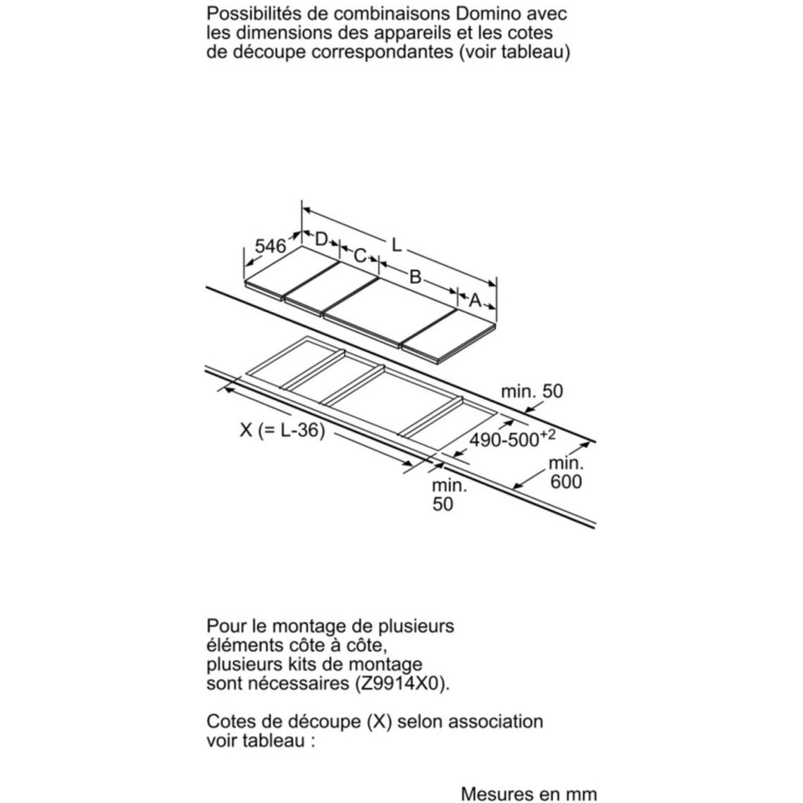 Domino Teppanyaki 40cm 1900w Inox - N74td00n0 - NEFF – Image 5