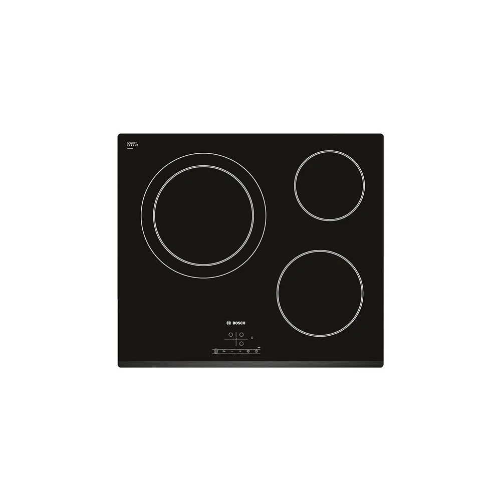 Plaques Vitro-céramiques BOSCH PKK631B18E 60 Cm (3 Zones De Cuisson)