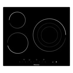 Plaques Vitro-céramiques Hisense E6322C 60 Cm Noir (3 Zones De Cuisso...
