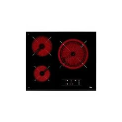 Plaques Vitro-céramiques Teka 219213 5400W 60 Cm Noir