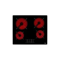Plaques Vitro-céramiques Teka TB6415 60 Cm Noir (4 Zones De Cuisson)