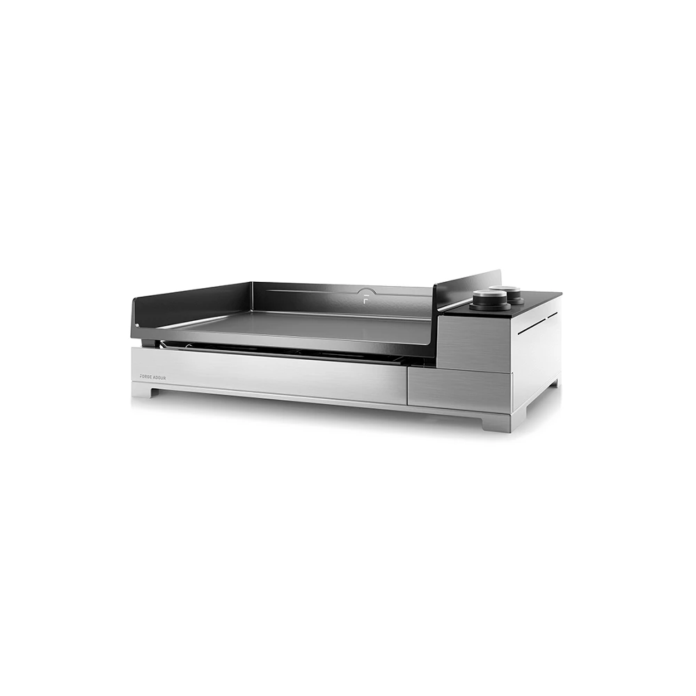 Forge Adour Plancha Gaz 7000w Plaque Fonte émaillée 60x42cm - Premium G60i - FOR...