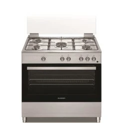 Schneider® Cuisiniere Full Gas SCCFG95X - 5 Foyers - Four 96L