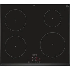 SIEMENS EU651BEB1E Table De Cuisson Induction - 4 Zones - 4600W Max - ...