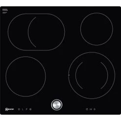 NEFF T16TT76N0 Cuisson à Induction 8300 W 4 Foyers Verre Céramique Noir