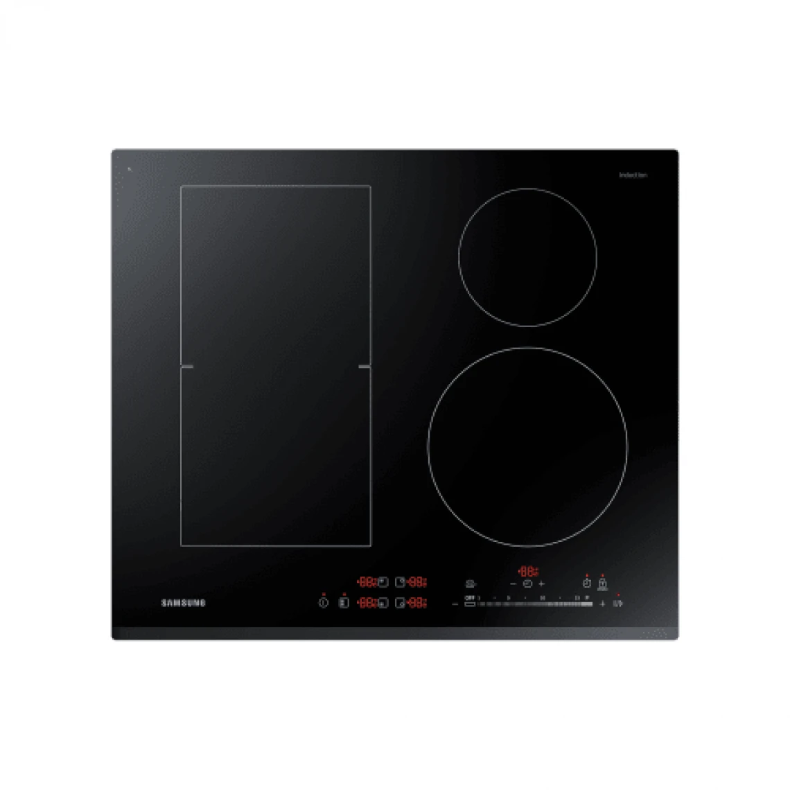 Samsung T58BD20N Cuisson à Induction 3300 W 5 Foyers Verre Céramique Noir