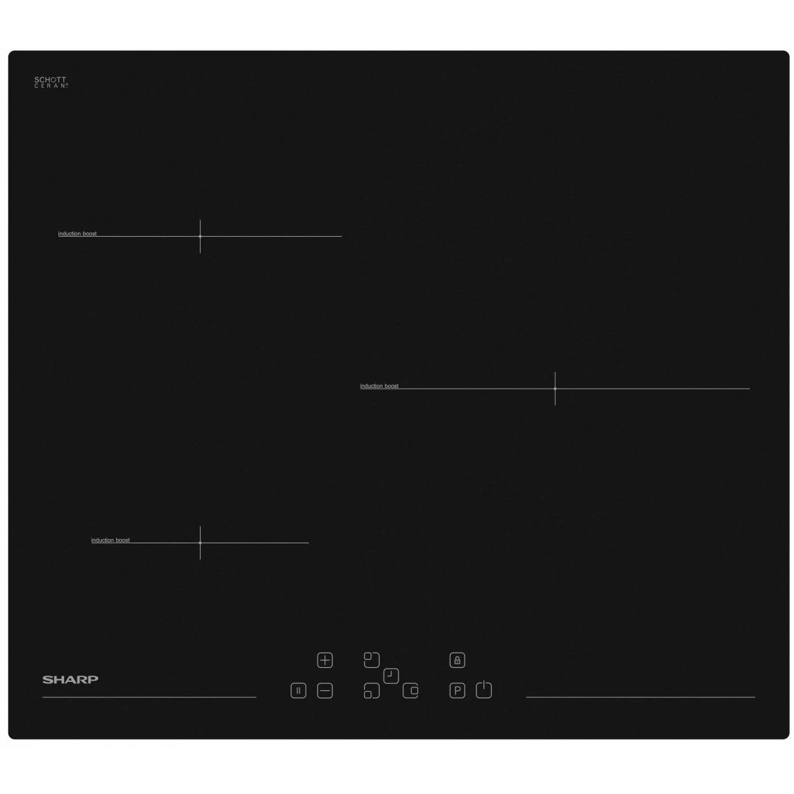 Table Ă Induction SHARP KH6I31NT00FR