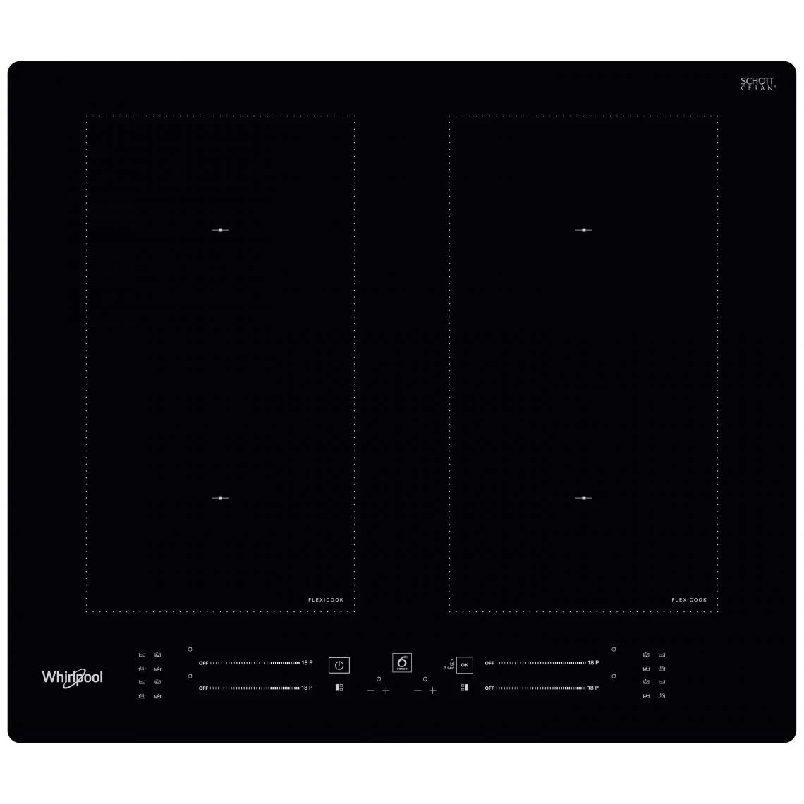 SANS MARQUE Plaque Induction WHIRLPOOL INTEGRABLE, WLS1360NE