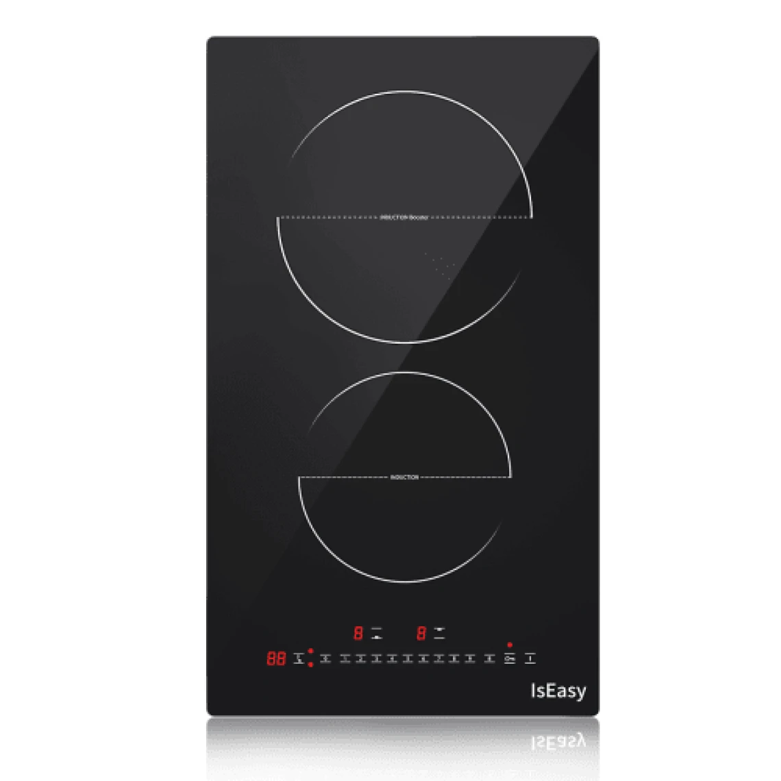 Other Table De Cuisson 3200W Câble Électrique 2 Foyers Minuteur Verre-Cér...