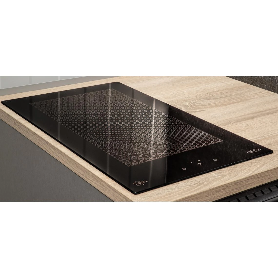 Brandybest Table De Cuisson Induction 1 Zone Flexible Encastrable Bronze – Image 2