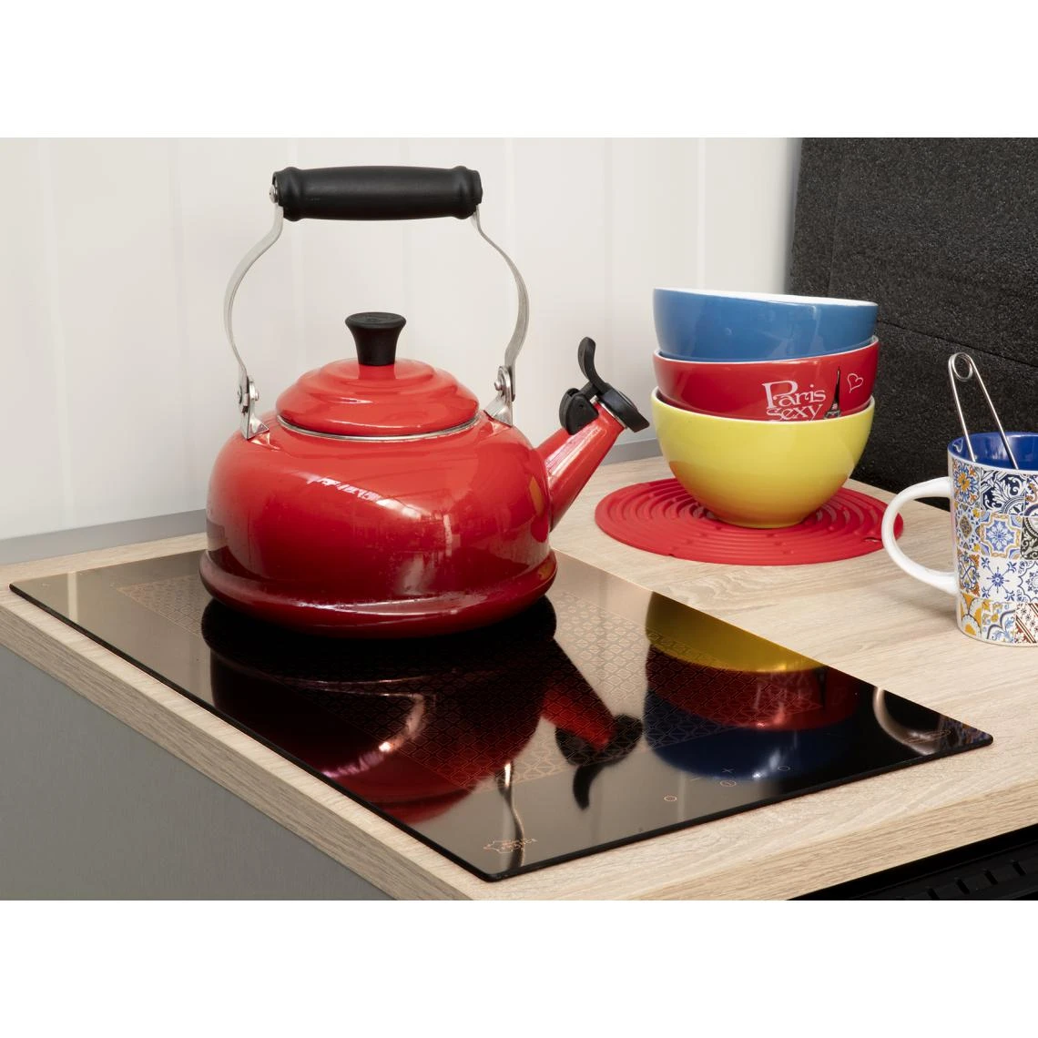 Brandybest Table De Cuisson Induction 1 Zone Flexible Encastrable Bronze – Image 5